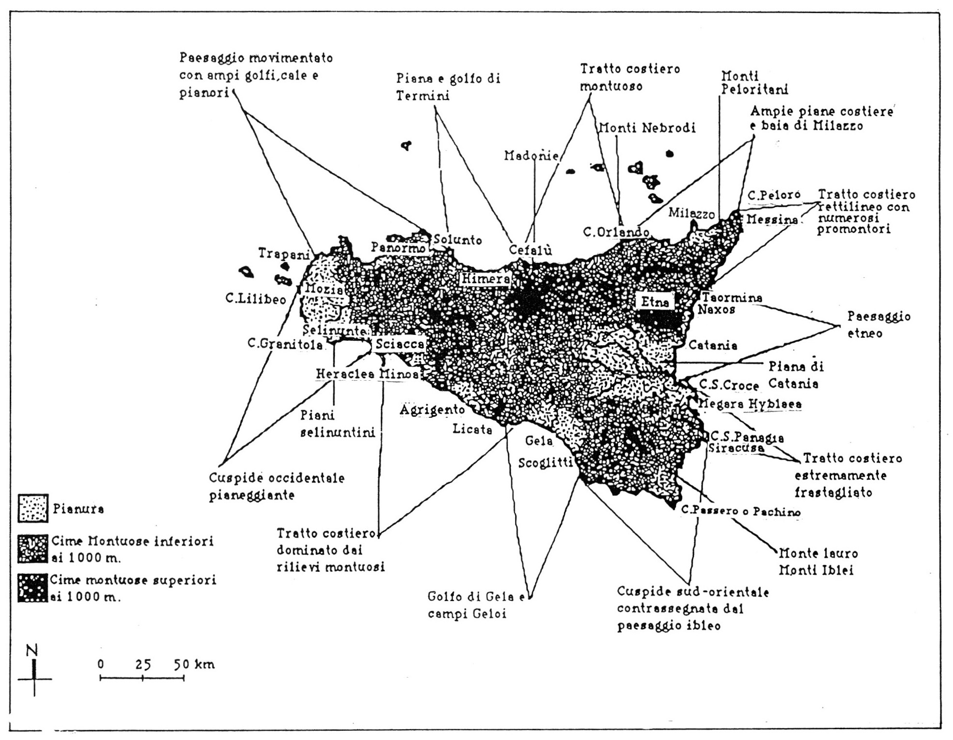 Fig. 5 - Paesaggi costieri di Sicilia.