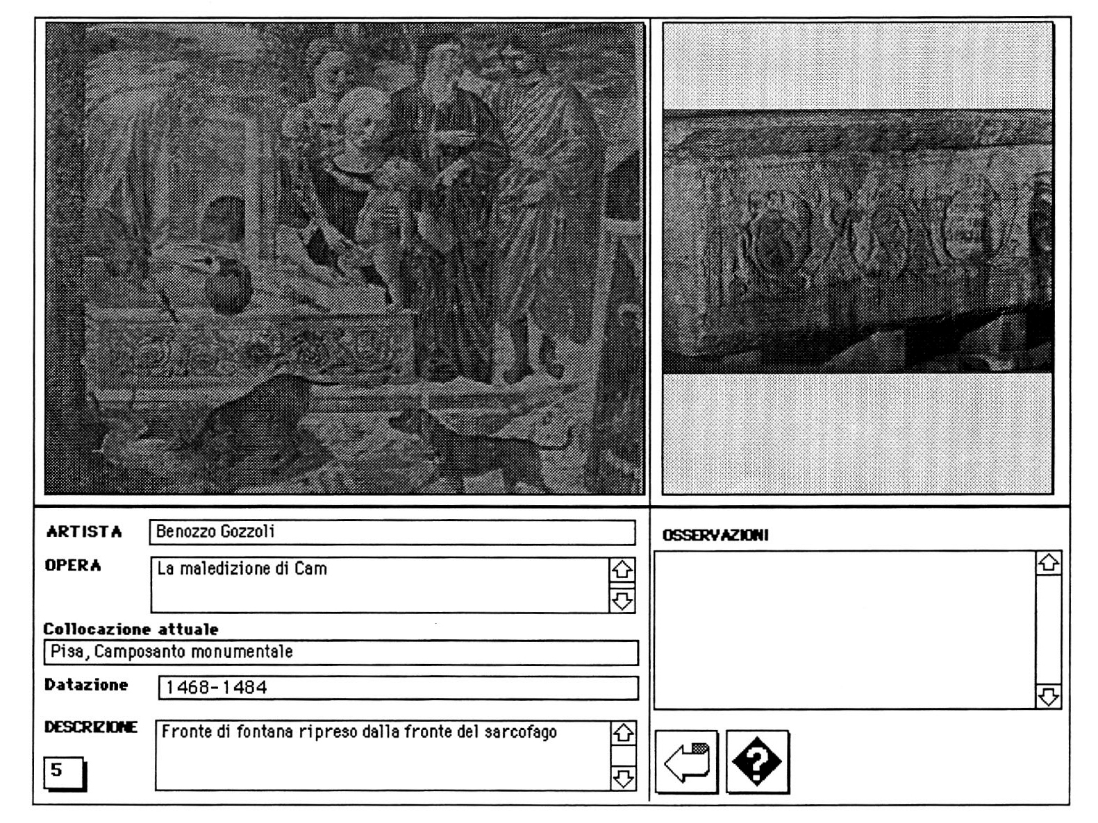 Fig. 8 - Verifica dell'utilizzo dell'oggetto quale successivo modello iconografico.