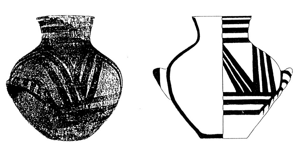 Fig. 5 Le figure da 1 a 8 sono esempi di rappresentazioni di reperti ceramici utilizzate per illustrare le caratteristiche ricorrenti (e le ambiguità) delle rappresentazioni grafi che normalmente usate nelle pubblicazioni.
