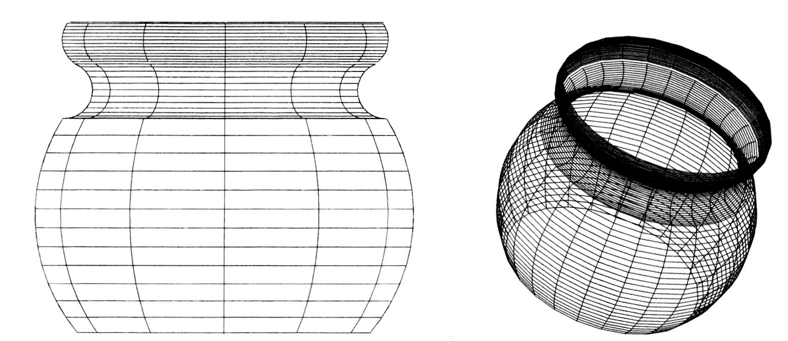 Fig. 6 - Ricostruzioni grafiche 3D.