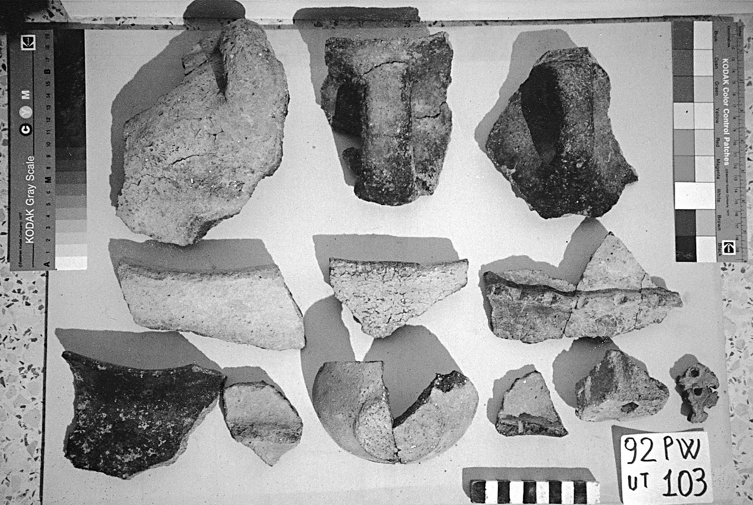 Fig. 8 – Saggio 3: laboratorio metallurgico ayyubide ubicato nel fossato del castello, dopo l’abbandono di Wu’ayra da parte dei crociati.