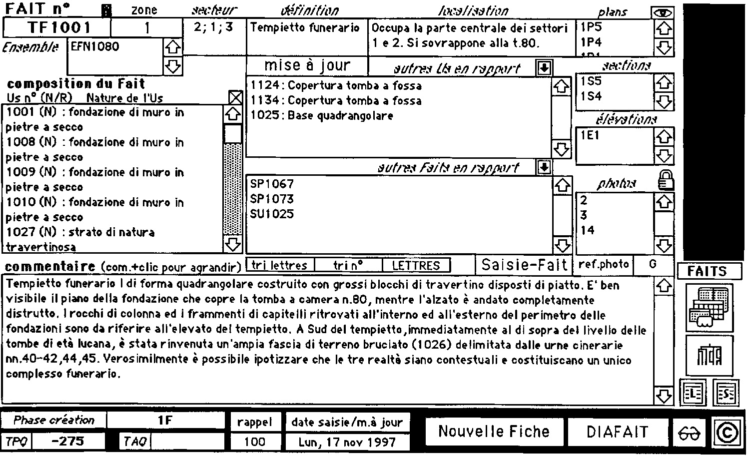 Fig. 3 – Schema di Fatto.