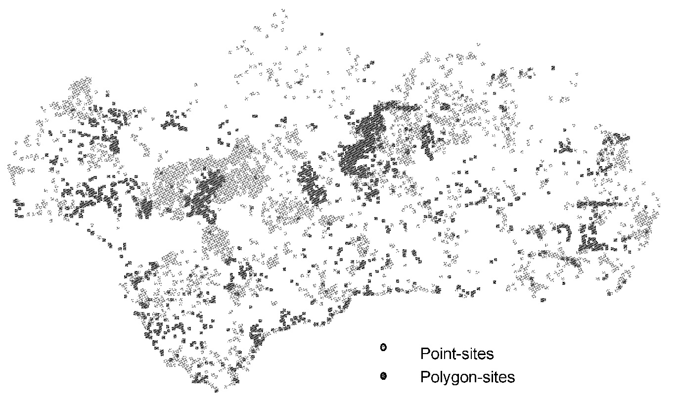 Fig. 3 – Second map of Andalusian Archaeological Heritage.