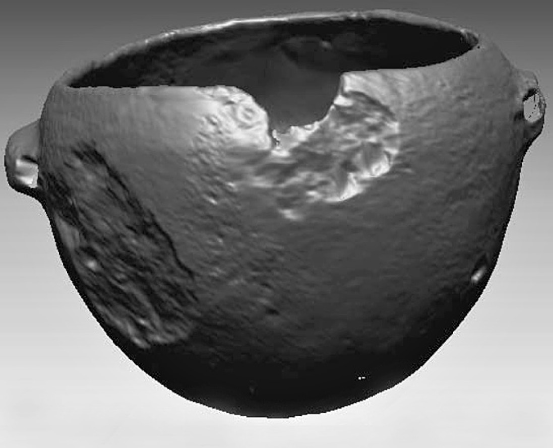 Fig. 5 – The vessel was polished to great perfection.