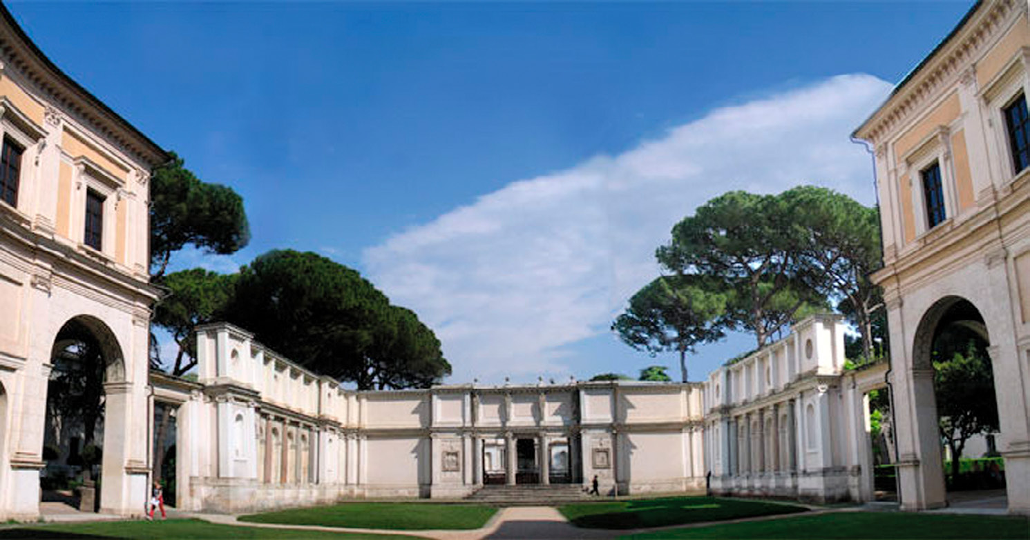 Fig. 8 – Villa Giulia Etruscan National Museum: the courtyard.