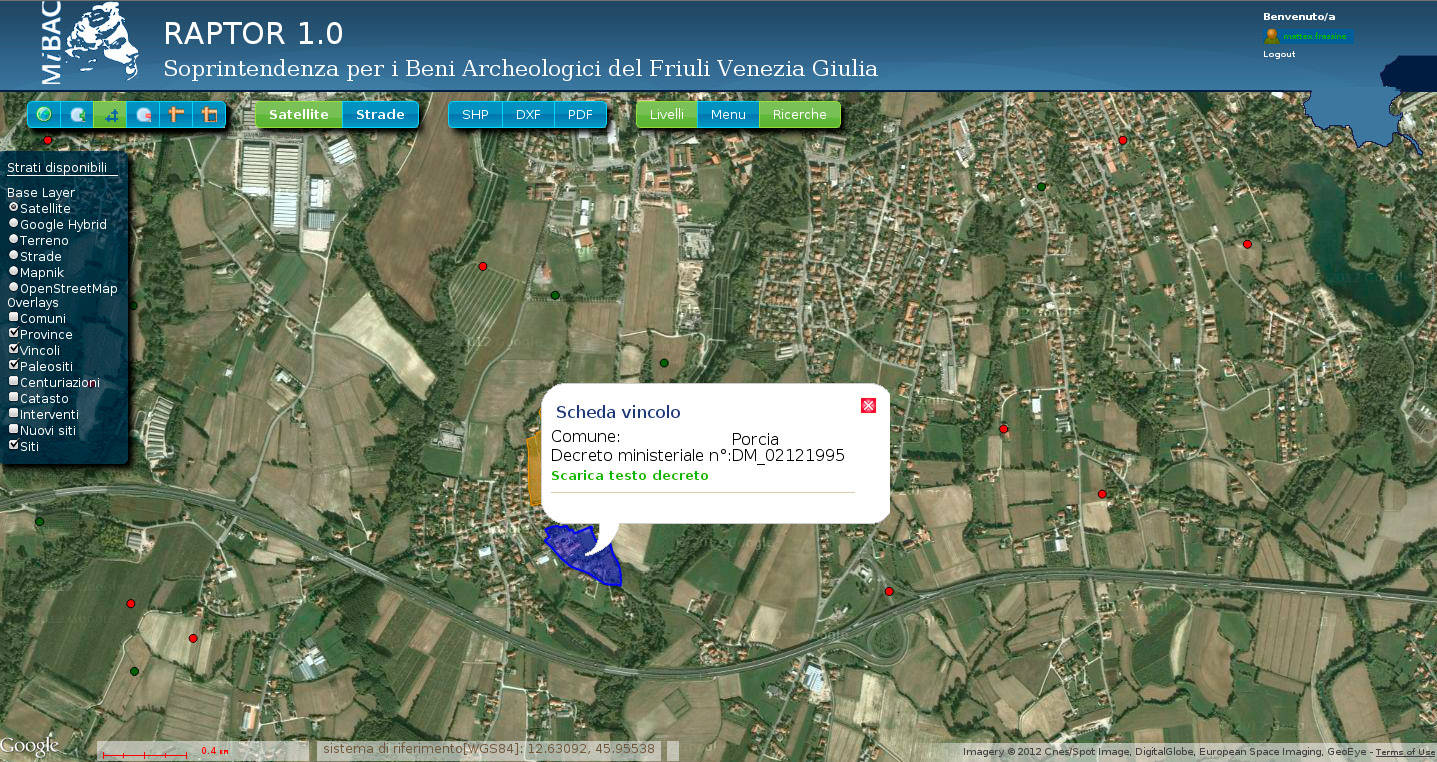 Fig. 13 – La mappa.