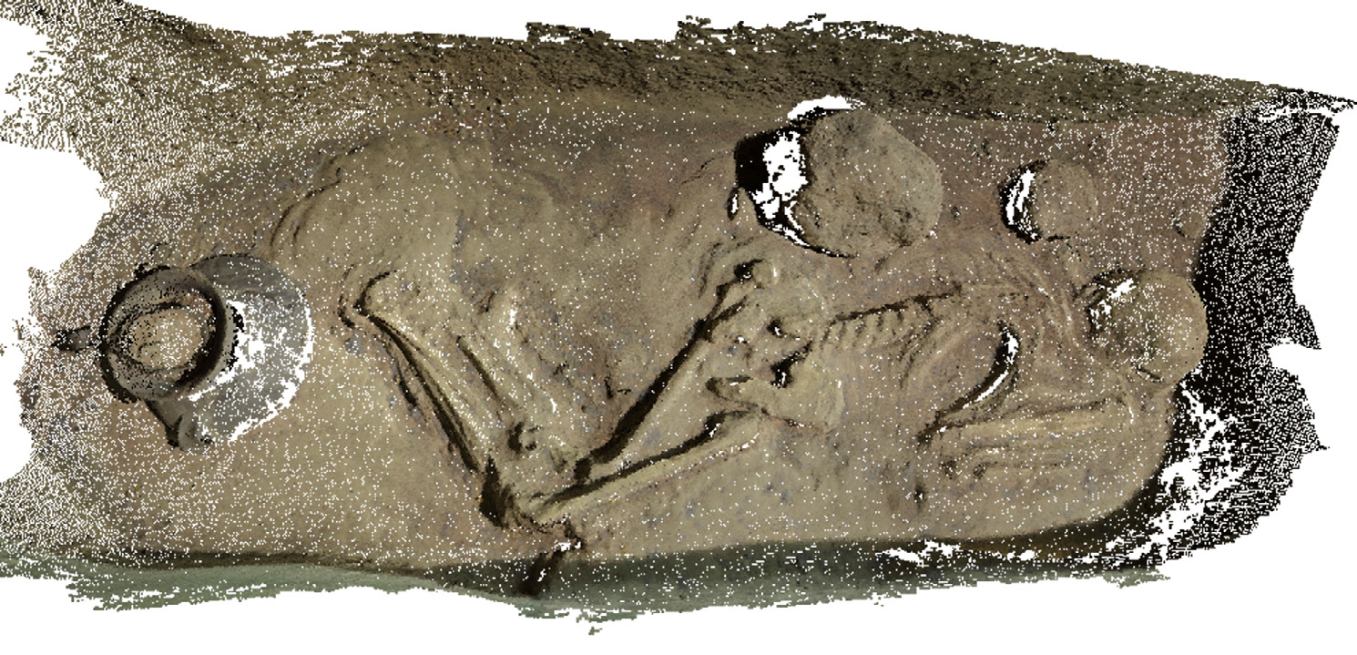 Fig. 10 – Modello 3D ottenuto attraverso UMap.