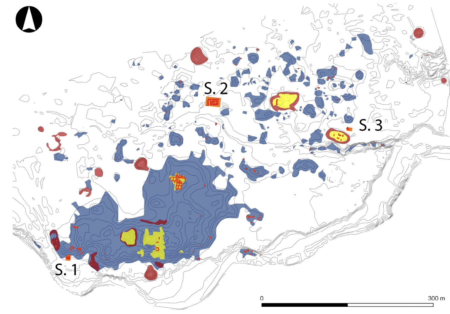 Fig. 10 – Digital Elevation Model del sito.