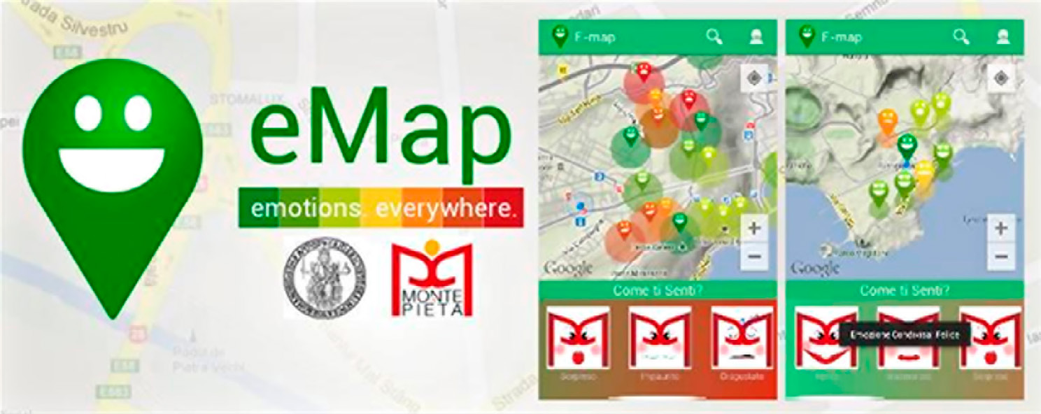 Fig. 7 – Naples emotional map.