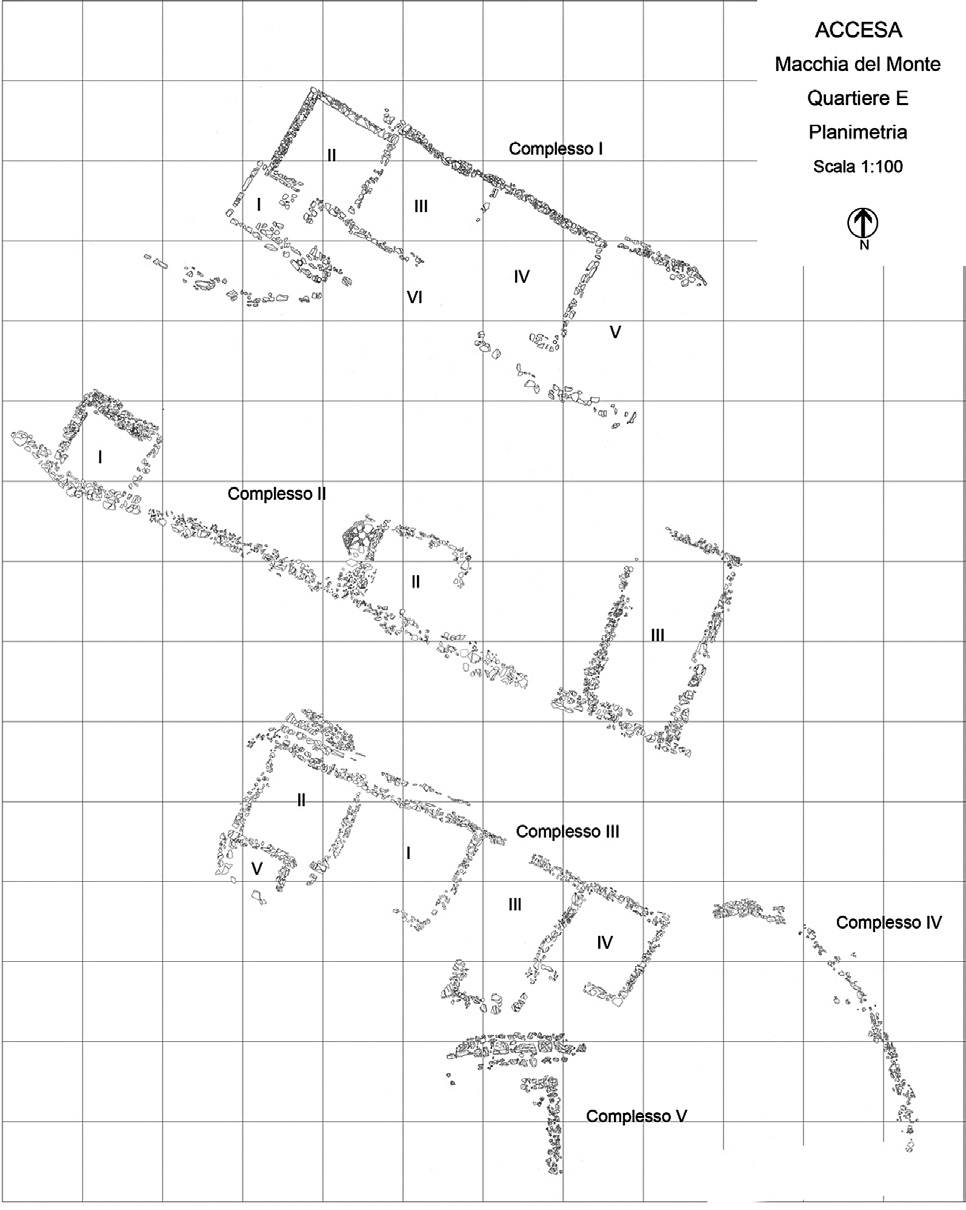 Figg. 4-5 – Accesa, area B, complessi VII-VIII.