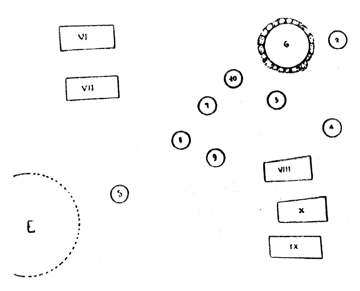 Figg. 7-8 – Accesa, necropoli di età villanoviana.