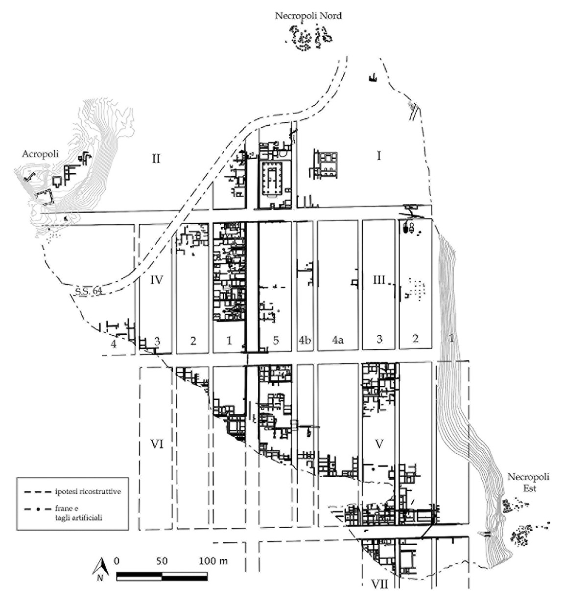 Fig. 1 – General plan of Marzabotto.