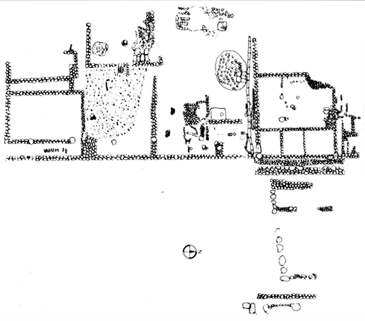 Fig. 4 – The archaeological remains of the “Great Furnace”.