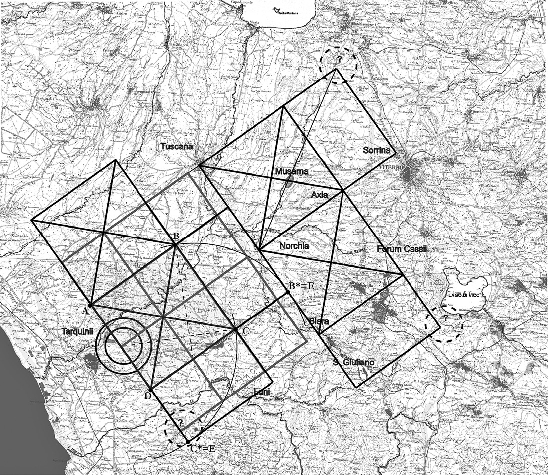 Fig. 7 – Ingrandimento alla porzione territoriale interessata da Musarna.