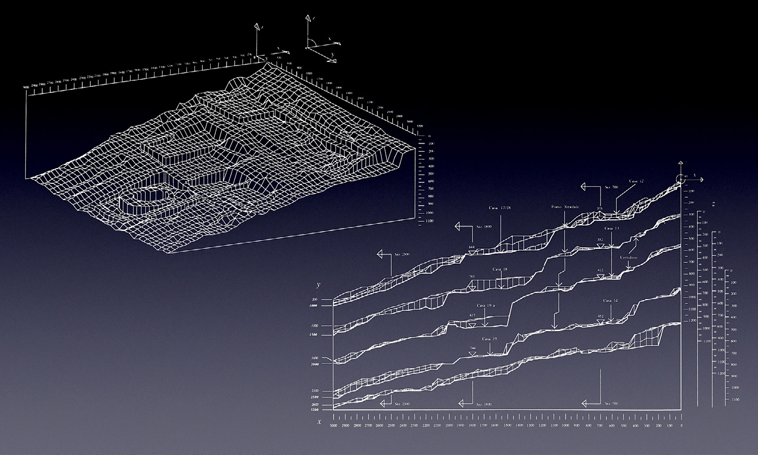 Fig. 2 – The volumes of the Pianella hamlet.