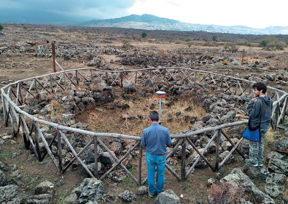 Fig. 7 – Building 5 (in the foreground) and Building 6 (left, in the background) during the survey of 02-Oct-2017 (photo by the authors).