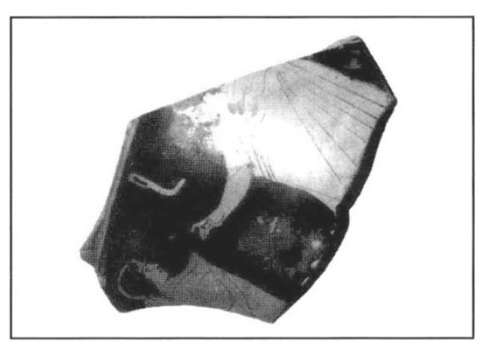 Fig. 8 – Gray level image of atestsherd.