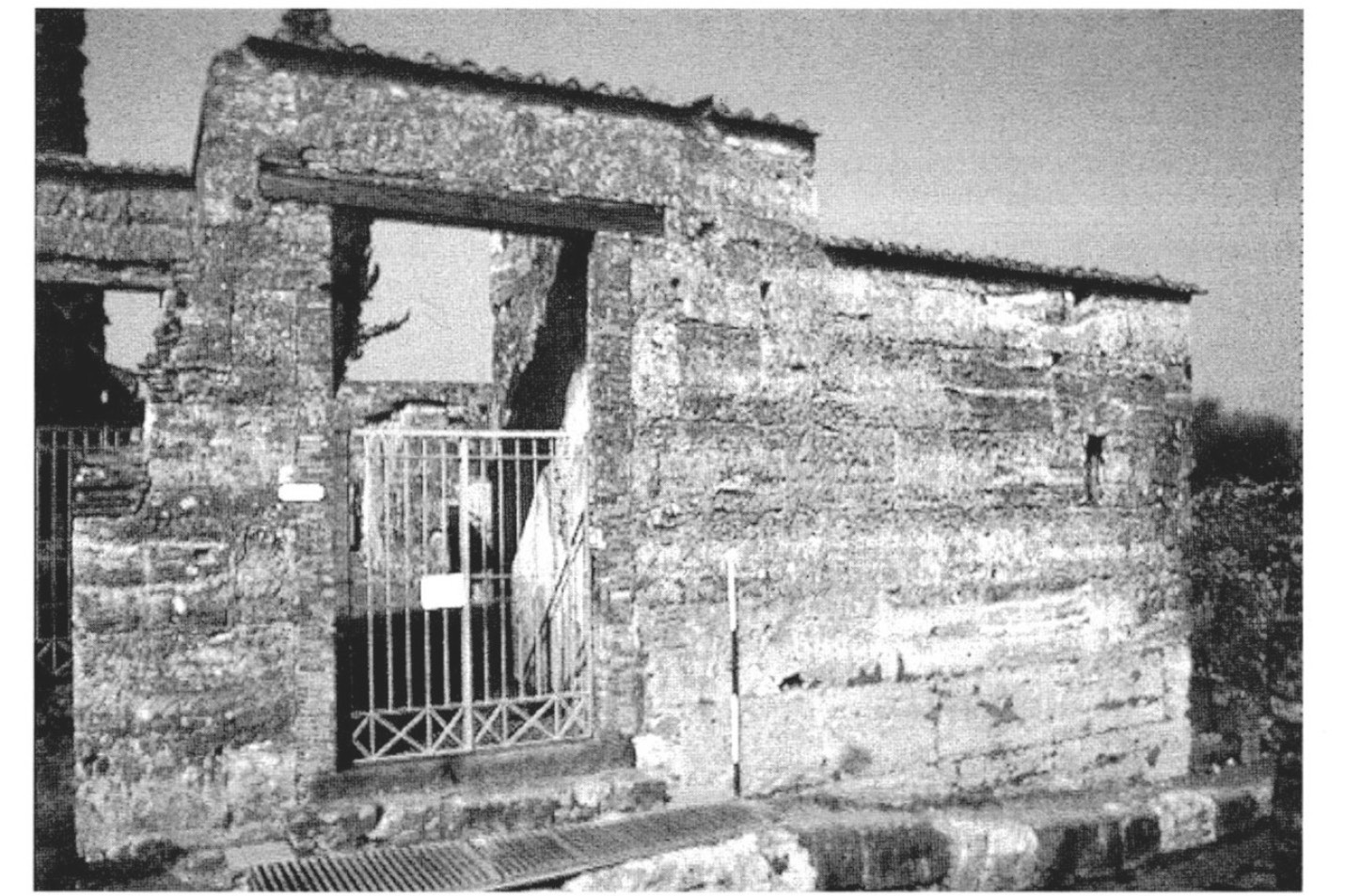 Fig. 2 – Insula VI, 1at Pompeii: thefaçade of theCasa del Chirurgo.