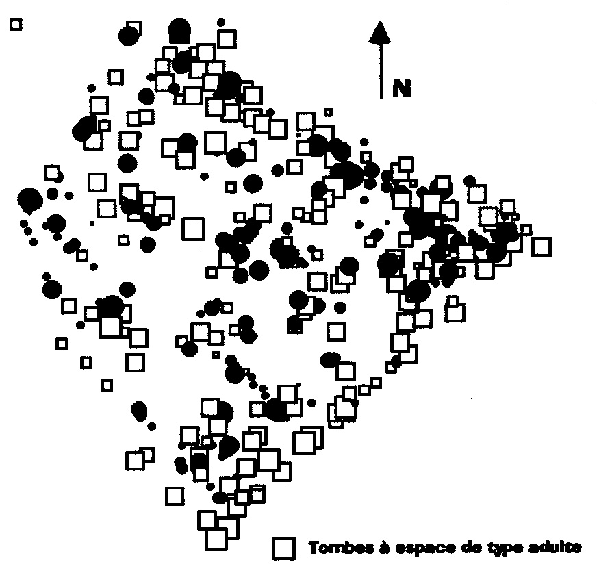 Fig. 19 – Facteur F2- ACP ordinaire pondérée par le poids des voisinages.