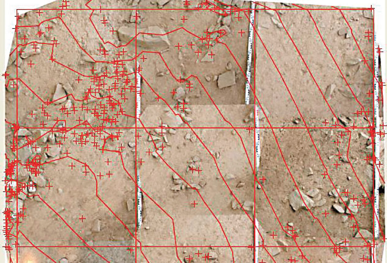 Fig. 12 – Orthophoto habillée EF 8,9,10.