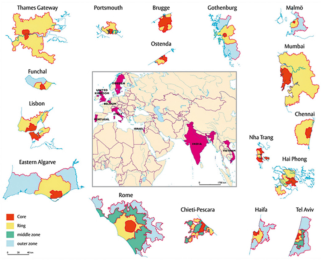 Fig. 2 – SECOA case studies.