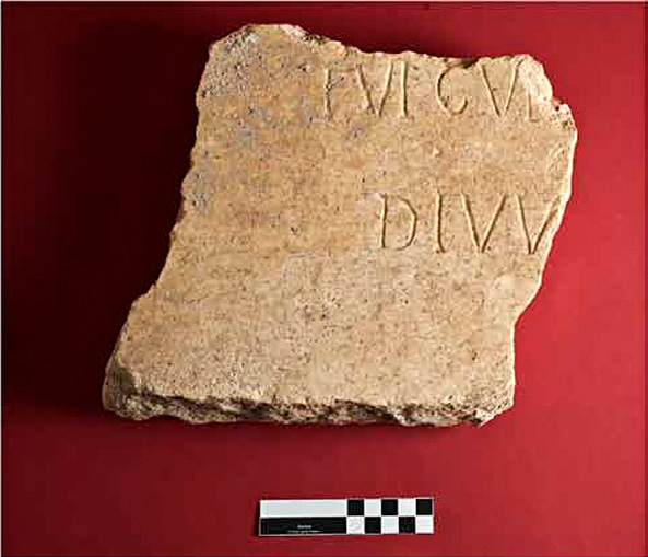 Fig. 4 – Inscription 1 (after Bakovic 2011, plate II, n. 2).